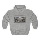 Timeless Vintage Radio Hooded Sweatshirt