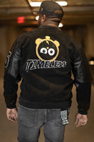 Timeless black Varsity Jacket SUEDE (Pre Order)