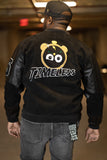 Timeless black Varsity Jacket SUEDE (Pre Order)