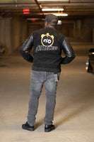 Timeless black Varsity Jacket SUEDE (Pre Order)